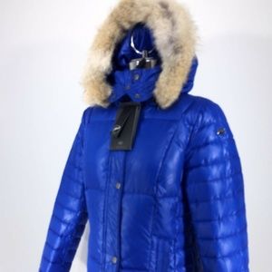 Marc New York Aubrey Genuine Coyote Fur Trim Puffe